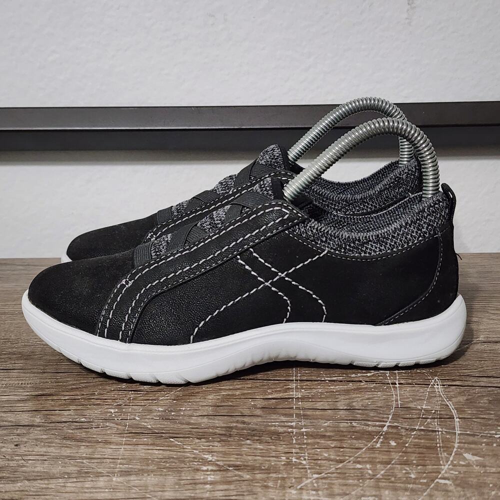 Clarks Adella Trace Women’s Casual Comfort Shoes Sneakers Size 5 Black